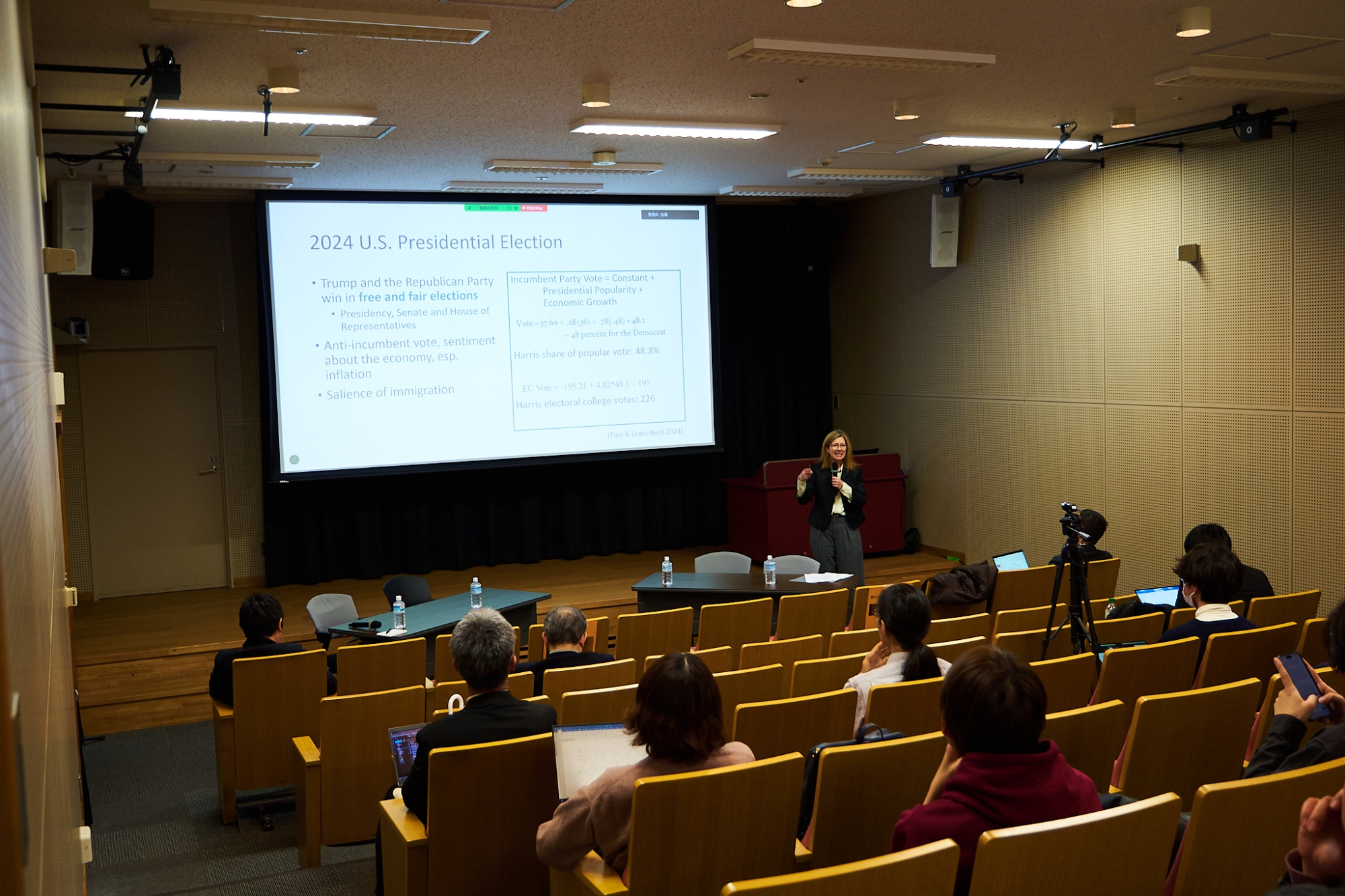 Students Share Research Alongside Professors at Political Science and Economics Conference