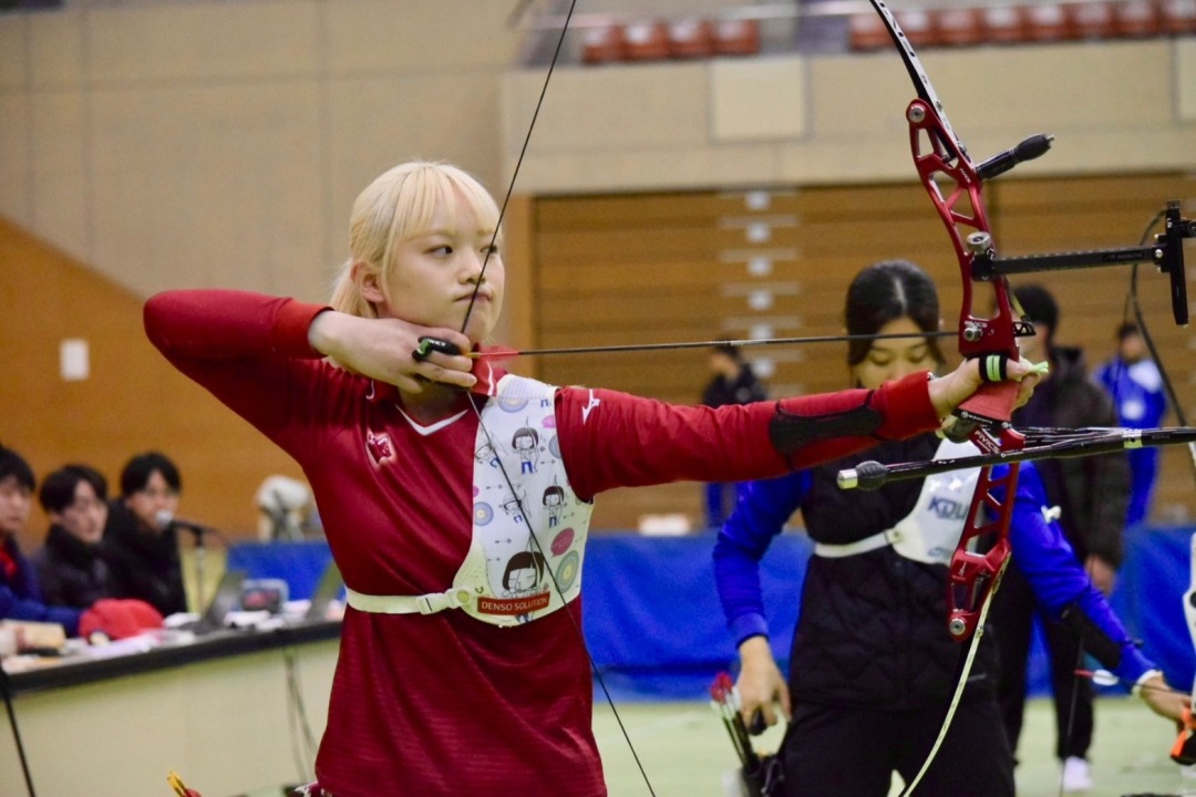 Archer and Alumna Waka Sonoda Aims for 2028 Los Angeles Olympics