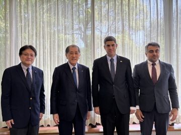 Ambassador of Georgia Visits Waseda University to Strengthen Educational and Cultural Ties