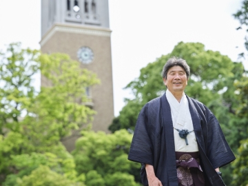 The challenge of Shigenori Omori, the “world’s fastest Shinto priest” and his passion for the revival of Noto