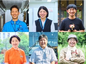 People working on Waseda’s campus: Unknown supporting actors