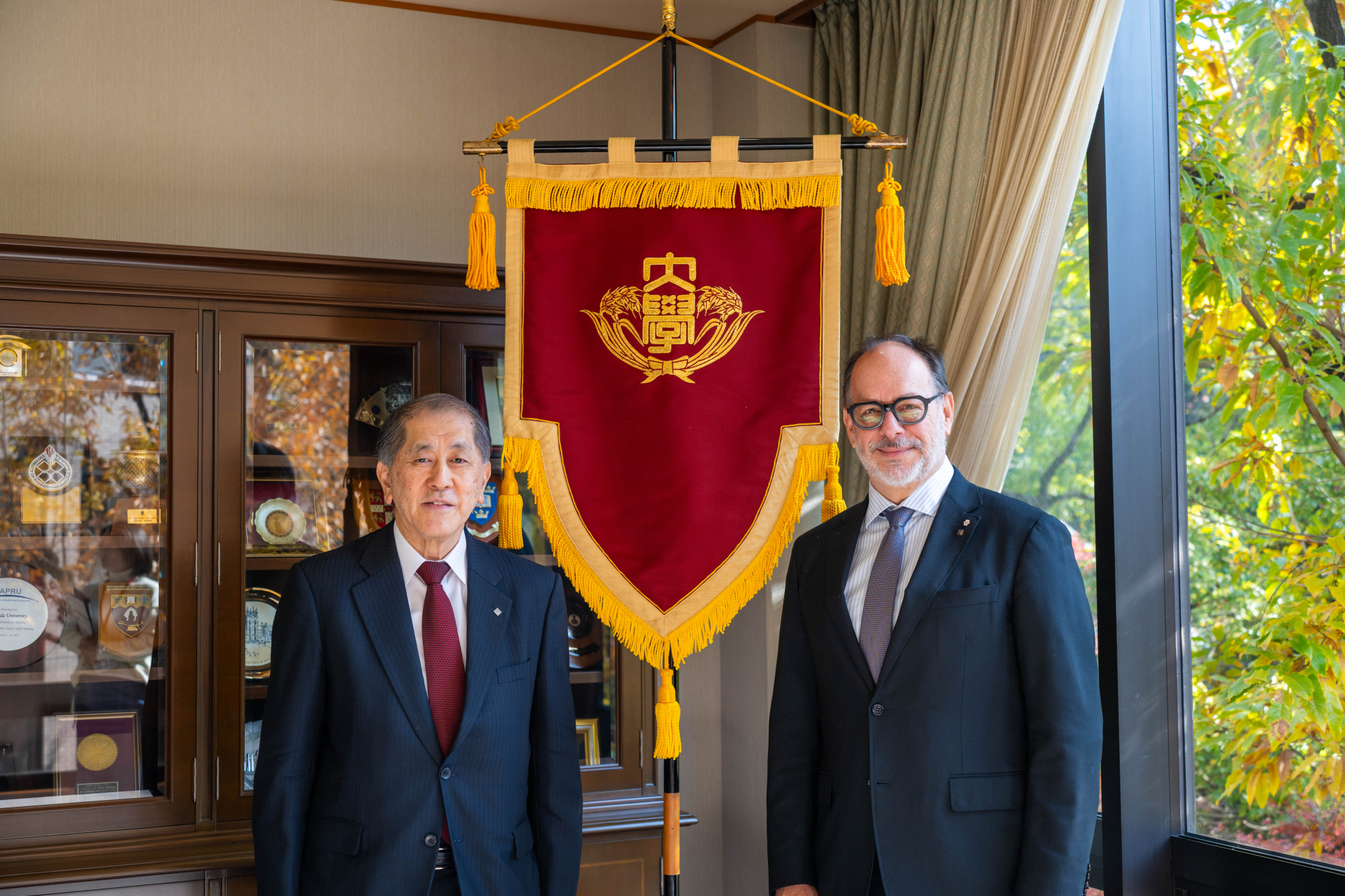 Delegation from Université de Montréal visits Waseda