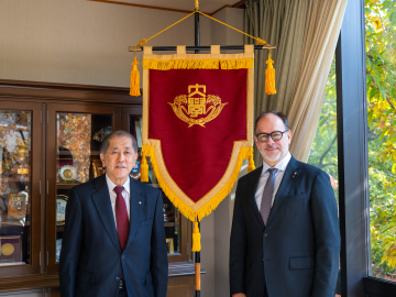 Delegation from Université de Montréal visits Waseda