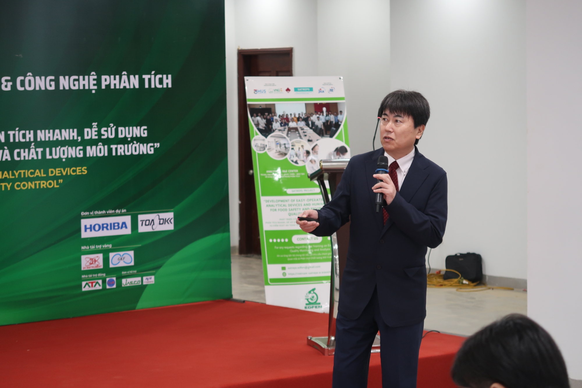 Opening Ceremony Held for the SATREPS Analysis R&E Center Led by Professor MAWATARI Kazuma of Waseda University’s IPS at VNU Hanoi