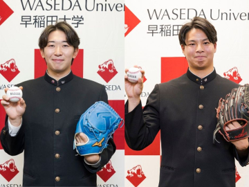 Waseda Pitchers Ito and Tawa Go Pro