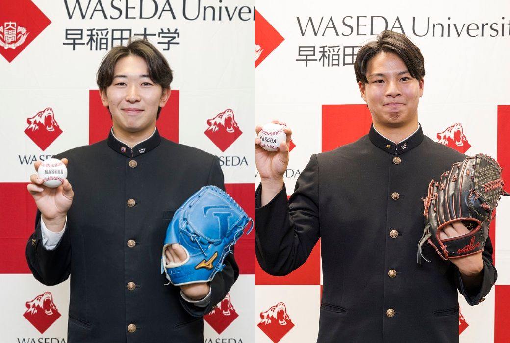 Waseda Pitchers Ito and Tawa Go Pro