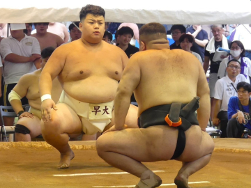 Waseda Sumo Club Sends First Wrestler to Pros in 8 Decades