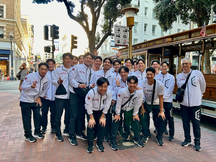 Waseda Baseball Team Comes to the SF Bay Area!