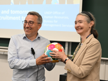 Special Career Seminar by the United Nations Development Programme held at Waseda University