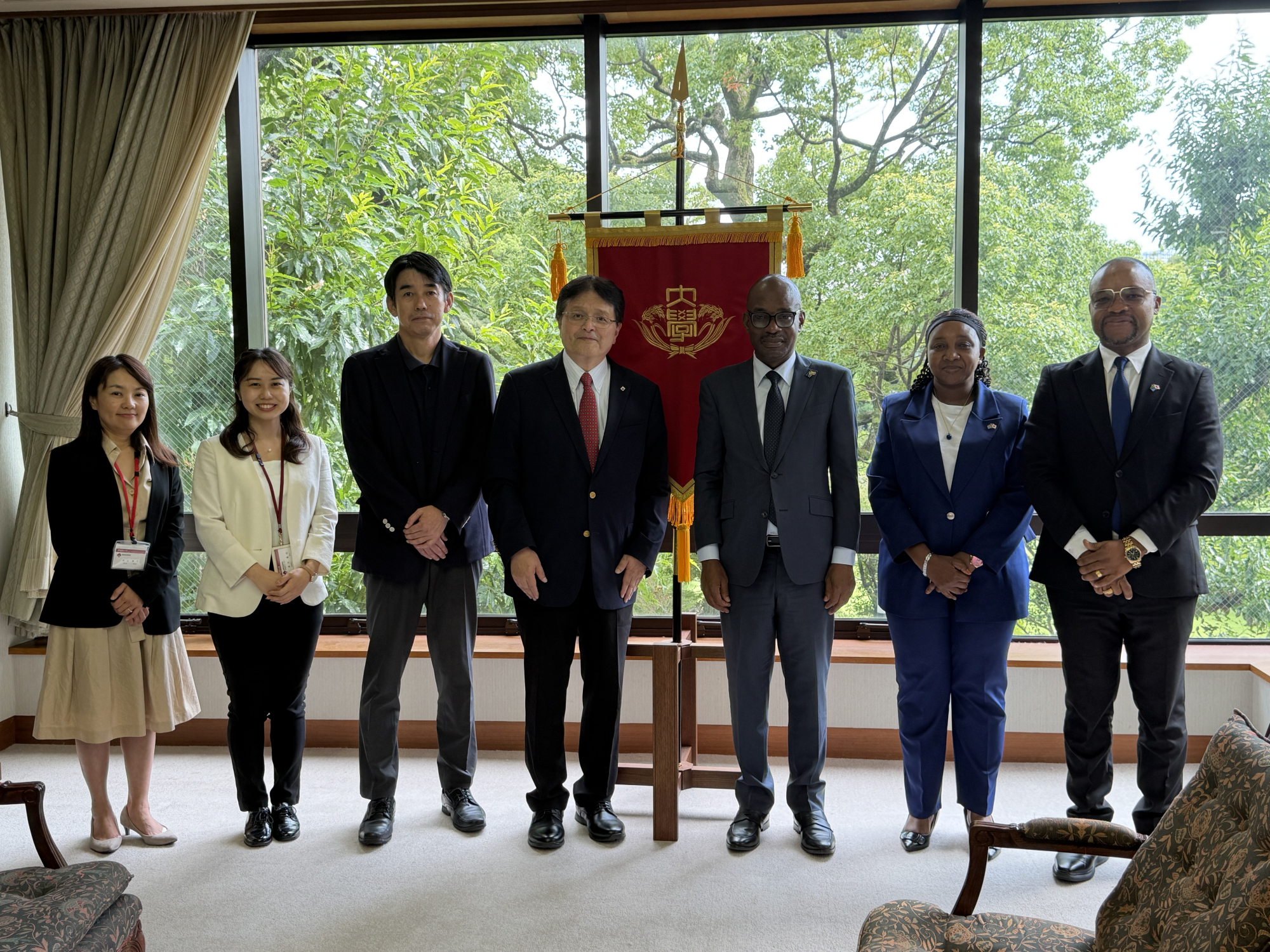 Ambassador of the United Republic of Tanzania Visits Waseda University