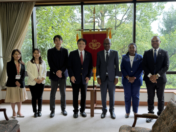 Ambassador of the United Republic of Tanzania Visits Waseda University